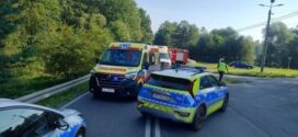 Niespokojny poranek na rudzkim odcinku dróg DW 919 i DW 921.